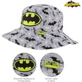thumbnail image 4 of DC Comics Toddler Bucket Hat & Baseball Cap, Batman Toddler Sun Hat for Ages 2-4, 4 of 6