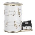 thumbnail image 1 of 1 soporte para bolígrafos de piano con forma de nota, contenedor para pinceles de maquillaje (color aleatorio), 1 of 8