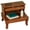 Windsor Oak, variant on Cessilee Wooden Bed Steps with Storage 16 Inches High
