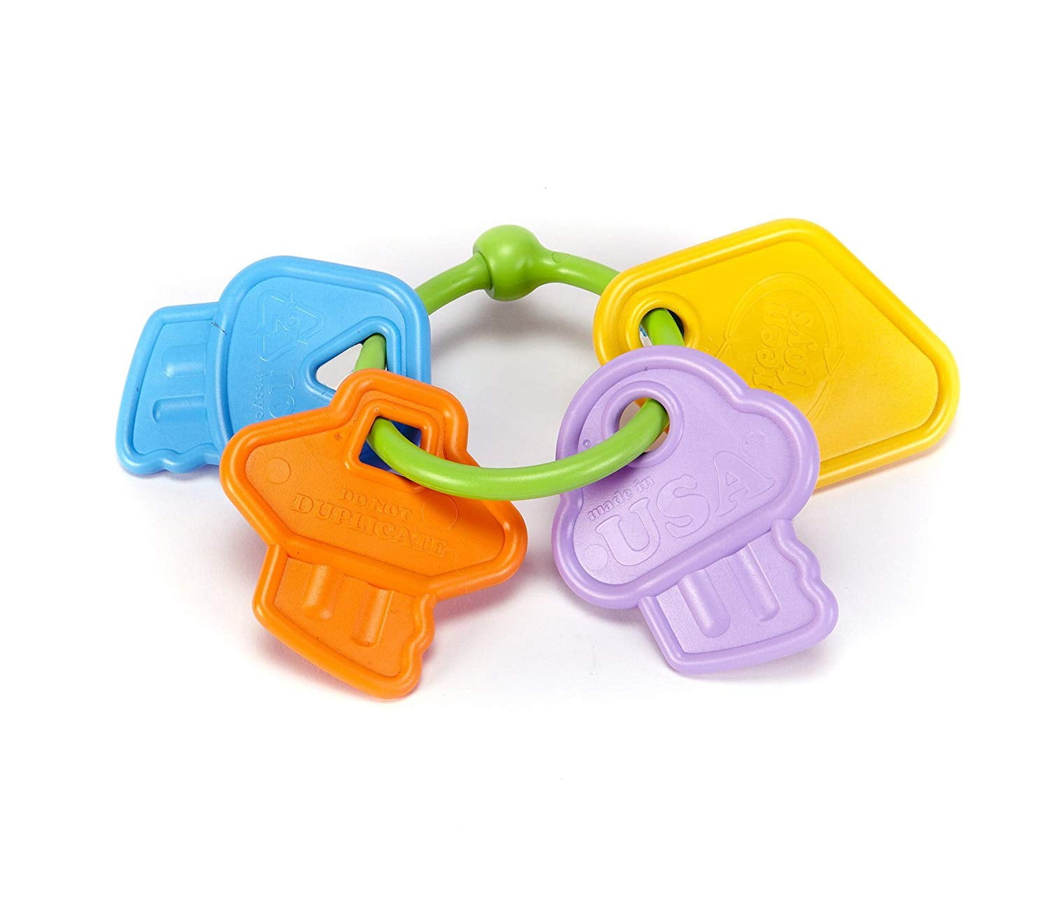 My First Keys Baby Toy, Made in the USA By Green Toys