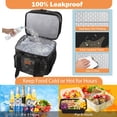thumbnail image 4 of Lonchera GLENKEY Expandible XL Grande 22L Aislada Negro-Camo, 4 of 6