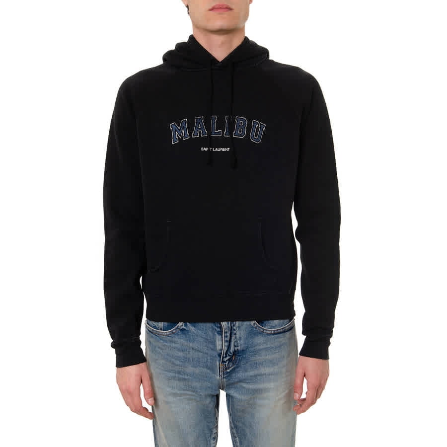 saint laurent hoodie black