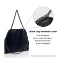 thumbnail image 5 of Bolso de mano para mujer, bolso de mano de gran capacidad, bolso de hombro tipo bandolera, bolso de cadena a la moda, bolso para mujer para las compras diarias, 5 of 5