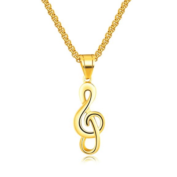 Yoursfs Infinity Necklace for Men Hypoallergenic Gold Pendant Charms Necklaces with 22" Chain Fashion Jewelry for Birthday Christmas Gifts