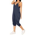 thumbnail image 5 of TAGOLD Womens Summer Jumpsuit,Women's Summer Casual Breathable Comfort Sports Suspender Solid Color Jumpsuit Pants, 5 of 5