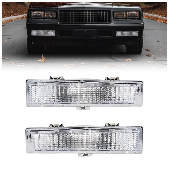 Luz indicadora de giro delantera ECOTRIC para Chevy Monte Carlo SS 1981-1988