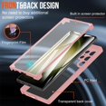 thumbnail image 3 of for Samsung Galaxy S23 Ultra Clear Case, 360° Full Body Protective Shockproof Anti-Scratch Cover Galaxy S23 Ultra, Slilcone TPU Slim Thin for Samsung S23 Ultra Front + Back Dual Layer Protection, 3 of 14