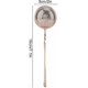 thumbnail image 2 of Tea Infuser, Stainless Steel Tea Infuser Ball Clamp Tea Filter Tea Spoon, Reusable Teapot Ball Infuser, 2 of 5