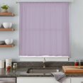 thumbnail image 5 of Purple Solid Color Sheer Curtains 84 Inches Long, Aesthetics Contemporary Luxury Light Filering Curtains, Breathable Simi Curtain Privacy Drapes for Living Room Bedroom Lightweight Window Treatment, 5 of 9