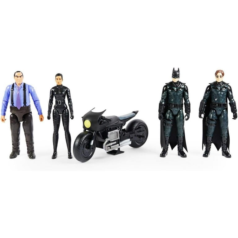 DC Comics Batman Batcycle Pack with 4 Figures Walmart