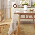 thumbnail image 4 of Rectangular Tablecloth, Transparent Table Cloth, Table Protector, Heat Resistant Waterproof Anti-Scratch Tablecloth, 4 of 5
