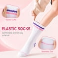 thumbnail image 6 of COOPLUS Women Crew Socks 6 Pairs, Cushioned Athletic Running Breathable Casual Gym Socks for Women, 6 of 10