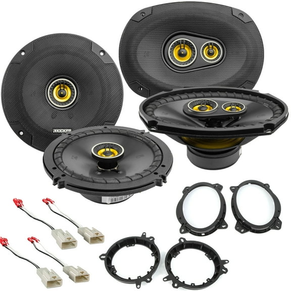 Kicker CS Series Complete Factory Speaker Replacement Package for Select 2007-2021 Toyota Tundra