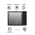 thumbnail image 3 of Botiquin Organizador De Baño Con Espejo Minimalista ELOISE, 3 of 5