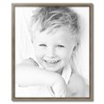 thumbnail image 2 of ArtToFrames 28" x 34" Silver Picture Frame, 28x34 inch Silver Wood Poster Frame (WOM-5023), 2 of 7