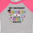 thumbnail image 4 of Inktastic My Mommy Graduated and I'm Super Proud Boys or Girls Baby Bodysuit, 4 of 5