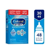 (3 pack) Enfamil Optimum (Enspire) Powder Baby Formula, Our Closest to Breast Milk, 30 oz Refill