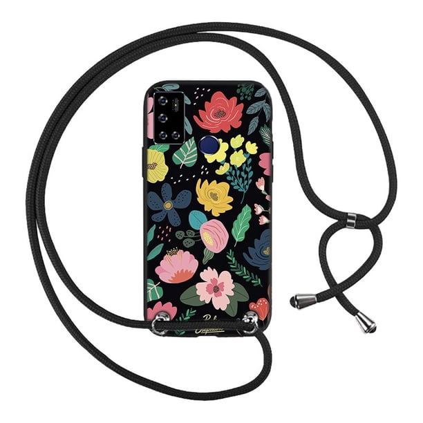 Funda con cordón para teléfono, carcasa con Collar para modelo 1B, 2020, 5002D, 1A, 1C, 2019, 1L, 1S, 3L, 1SE, 1V, 1X, 2018, 3X Fivean unisex