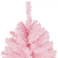 thumbnail image 6 of Yaheetech 6Ft Hinged Spruce Artificial Christmas Tree with Foldable Stand, Pink, 6 of 9