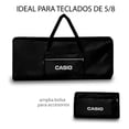 thumbnail image 2 of Funda Para Teclado Piano 5/8 Reforzado Impermeable Casio Blanco, 2 of 4