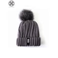 thumbnail image 2 of Luxtrada Womens Winter Hat Warm B Letters Knitted Hat Thick Beanie Cap & Scarf for Winter Knit Ski Beanies Outdoor Sport Hats (Gray), 2 of 5