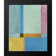 thumbnail image 2 of Anonymous 15x17 Black Modern Framed Museum Art Print Titled - Geometric Watercolor, 2 of 5