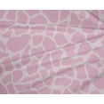 thumbnail image 4 of oneOone Polyester Lycra Blush Pink Fabric Giraffe Animal Skin Sewing Fabric By The Yard Printed Diy Clothing Sewing Supplies 56 Inch Wide, 4 of 4