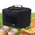 thumbnail image 6 of Dualoai Insulated Cooler Bag Delivery Bag Lightweight Food Thermal Container for Camping black, 6 of 9