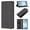 Black, variant on ELEHOLD Flip Case for Google Pixel 10 Pro XL, Cute Cat Embossed Shockproof RFID Wallet Cover with Kickstand, Orange
