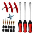 thumbnail image 2 of koolsoo Auto Motorbike Tire Changing Spoons Tool Set Accessories with Rim Protection 23Pcs, 2 of 8