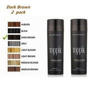 Pack of 2 T.oppik Hair Building Fibers Dark brown 0.97 oz