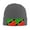 Deep Heather, variant on St.Kitts And Nevis Large Flag Beanie Hat Knit Hat Skull Cap for Men Women Winter Hat Deep Heather