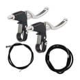 thumbnail image 2 of Almencla Bike Brake Levers Set Maintain Front and Rear Brake Set for Home Work Garage silver, 2 of 8