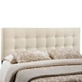 thumbnail image 4 of Modway Lily Queen Upholstered Polyester Fabric Headboard in Ivory, 4 of 8