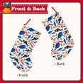 thumbnail image 2 of Lsque Cute Sea Animals Pattern 18 Inch Christmas Stockings, Festive Holiday Stocking for Christmas Decorations Holiday Decor, 2 of 8