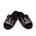 thumbnail image 2 of COEQINE Skeleton Mushroom Moon Womens Bedroom Slippers Open Toe Soft Slip On House Shoes Cute Indoor Slippers Washable Fuzzy Sandals Women Footwear for Her Mom Ladies, 36-37, 2 of 7