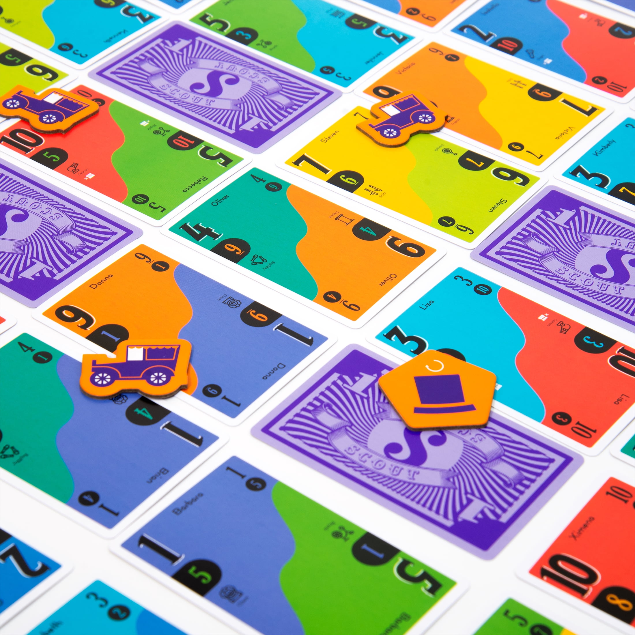 Oink Games Scout Strategic Card Game | 2–5 Players | Ages 9+ | Portable Travel-Friendly Game for Family, Parties, and Quick 20-Minute Rounds (Walmart Exclusive)