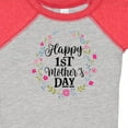 thumbnail image 4 of Inktastic Happy 1st Mothers Day Girls Girls Baby Bodysuit, 4 of 5
