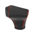 thumbnail image 1 of Funda de pomo de cambio de marcha Unique Bargains para Kia Rio 4 K2 Sportage 2017 2018 con costuras, funda de palanca de cambios duradera de piel sintética 1 pieza negra, roja, 1 of 7