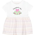 thumbnail image 3 of Inktastic Pawpaw's Girl Heart Flowers Girls Baby Dress, 3 of 5