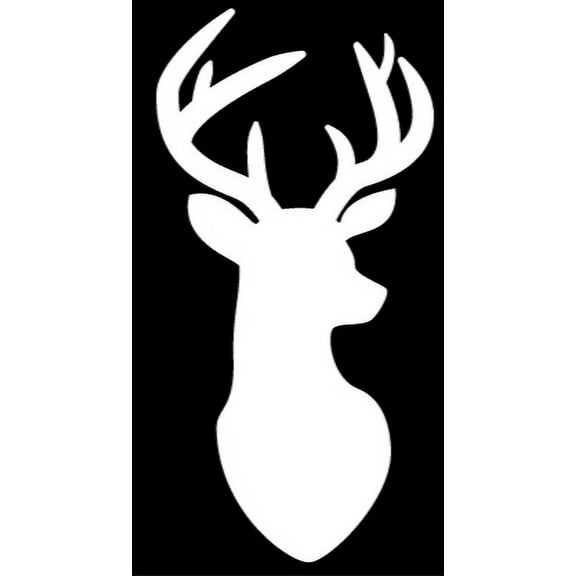 Deer Silhoeutte - Premium Vinyl Decal/Sticker