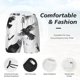 thumbnail image 3 of Balery Monochrome Flying Ravens Bañador para hombre, shorts de playa de secado rápido con entrepierna y forro de compresión-Medium, 3 of 6
