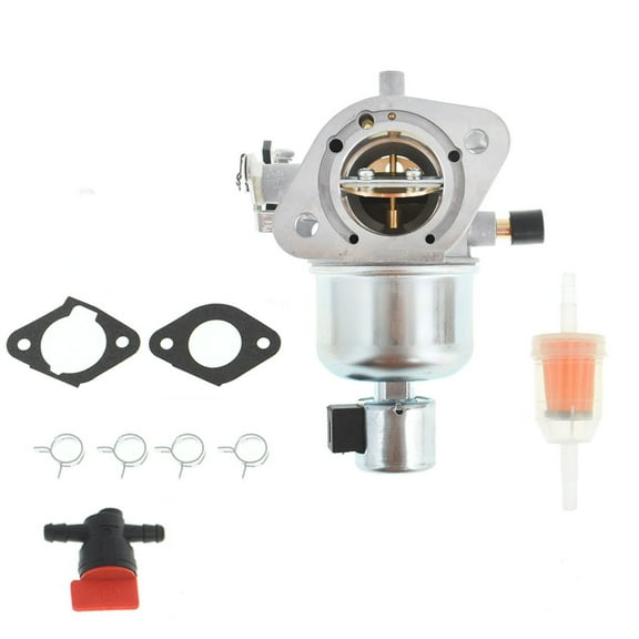 findmall Lawn Mower Carburetor 15004-0984 15004-0826 Carb Kit Fit for Kawasaki FR730V FS730V Engines