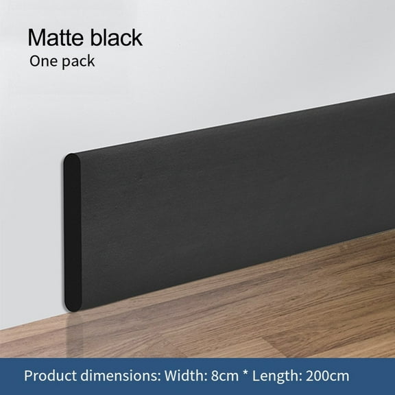 Baseboard Wall Stickers Window Sill Door Frame Waist Line Decorative Corner Line