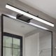 thumbnail image 2 of Espejo telescópico para armario, luz LED frontal para baño, luz de baño, Simple, moderno, antiniebla, negro, luz para espejo de maquillaje JAMW Sencillez, 2 of 5