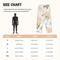thumbnail image 4 of Picia Air Balloon and Flower Womens Soft Woven Cotton Elastic Waistband Sleep Pajama Pant Lounge Sleep Pant With Pockets And Drawstring-, 4 of 9