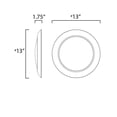 thumbnail image 2 of Maxim 57863WTWT 13 in. Diverse White LED Flush Mount Ceiling Light, 2 of 5