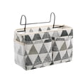 thumbnail image 1 of Xihbxyly Organizador Colgante para Mesita de Noche, de Lona, con Gancho de Hierro Forjado, Diseño Compacto, Ideal para Dormitorio, Ligero y Portátil, Paquete de 1, Fácil de Usar., 1 of 2