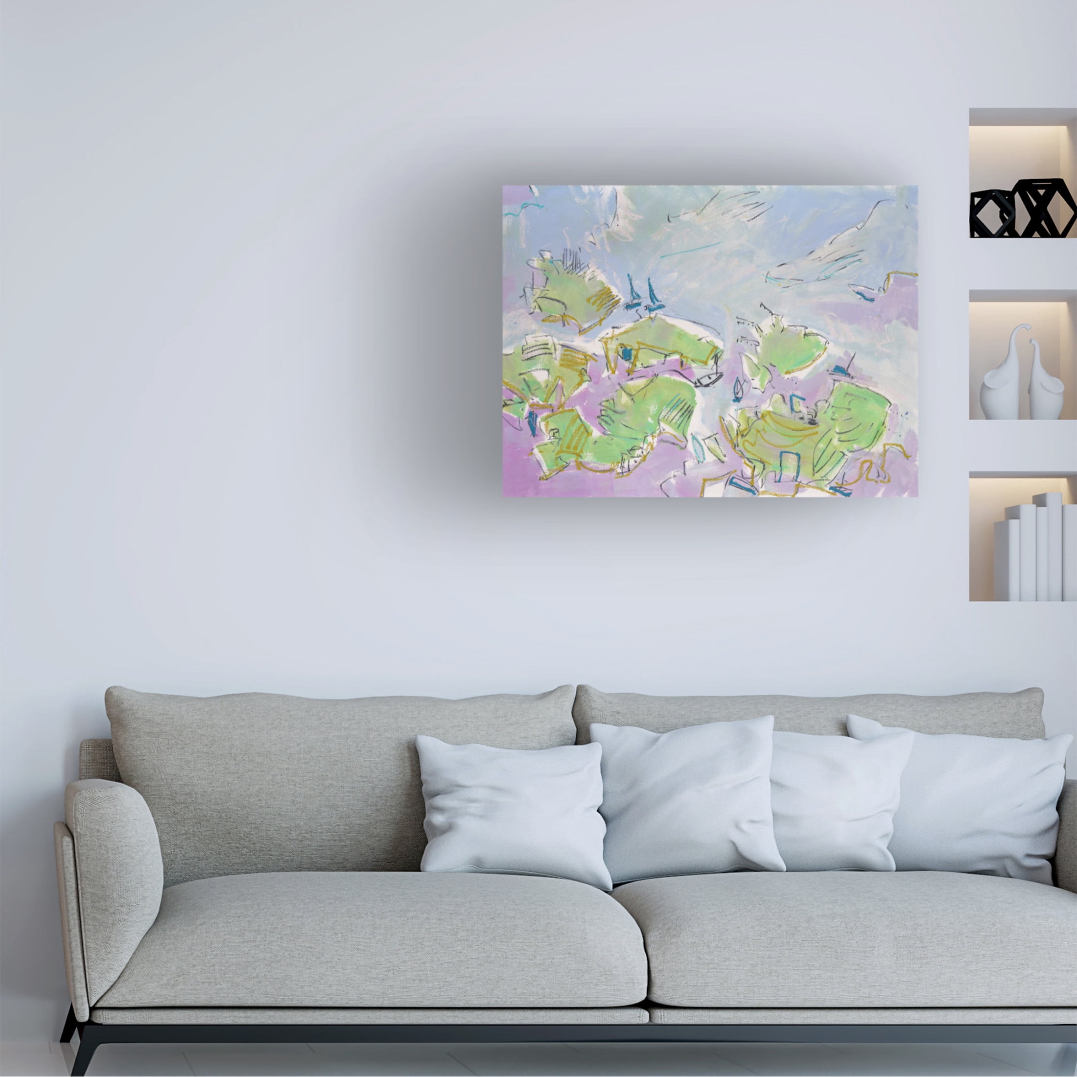 Trademark Fine Art Dorothy Fagan  Island II Canvas Wall Art
