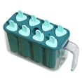 thumbnail image 1 of Ice Cube Tray 8 Cavity Ice Maker Tray Ice with Sticks Diy Ices Container Reusable Easy Release Freezer Tray for Homemade Desserts and Freezer Use Ice Mold Tray Freezer Ice Tray Easy Release Ice Molds, 1 of 9